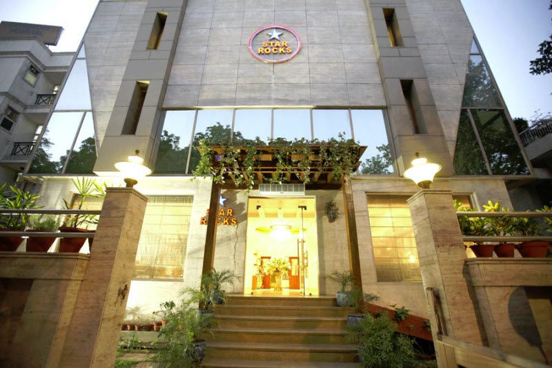 Hotel Star Rocks Nowe Delhi Zewnętrze zdjęcie